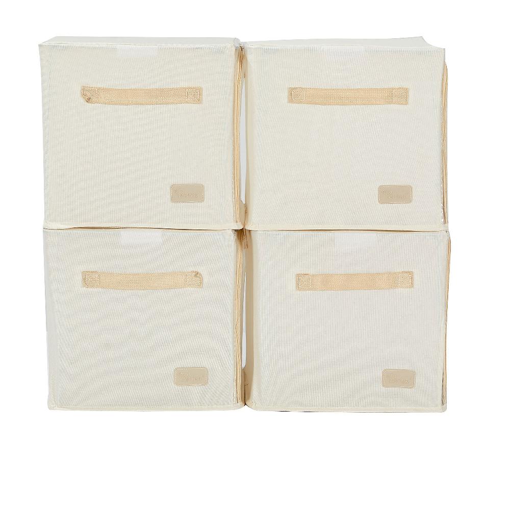 QVC Periea Set 4 Scatole Pieghevoli Per Lo Stoccaggio