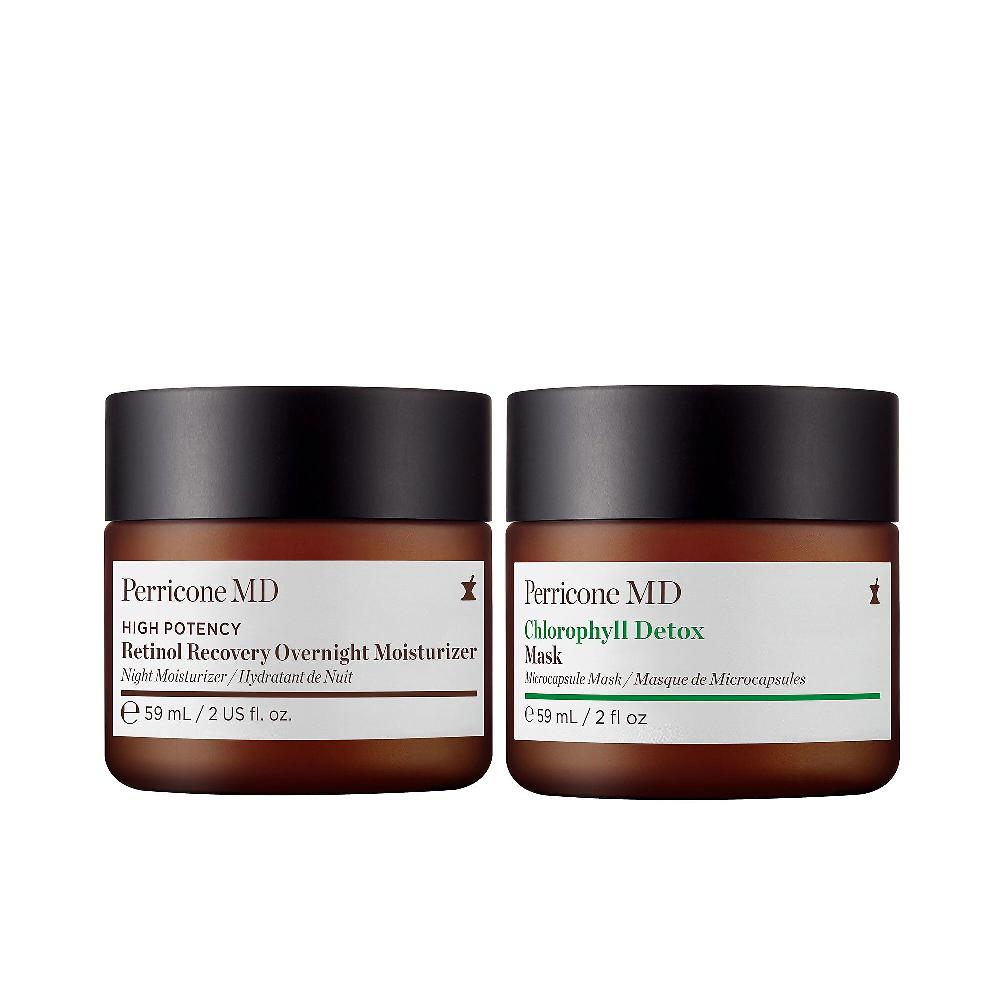 QVC Perricone MD Crema notte Retinolo+ Maschera viso Detox