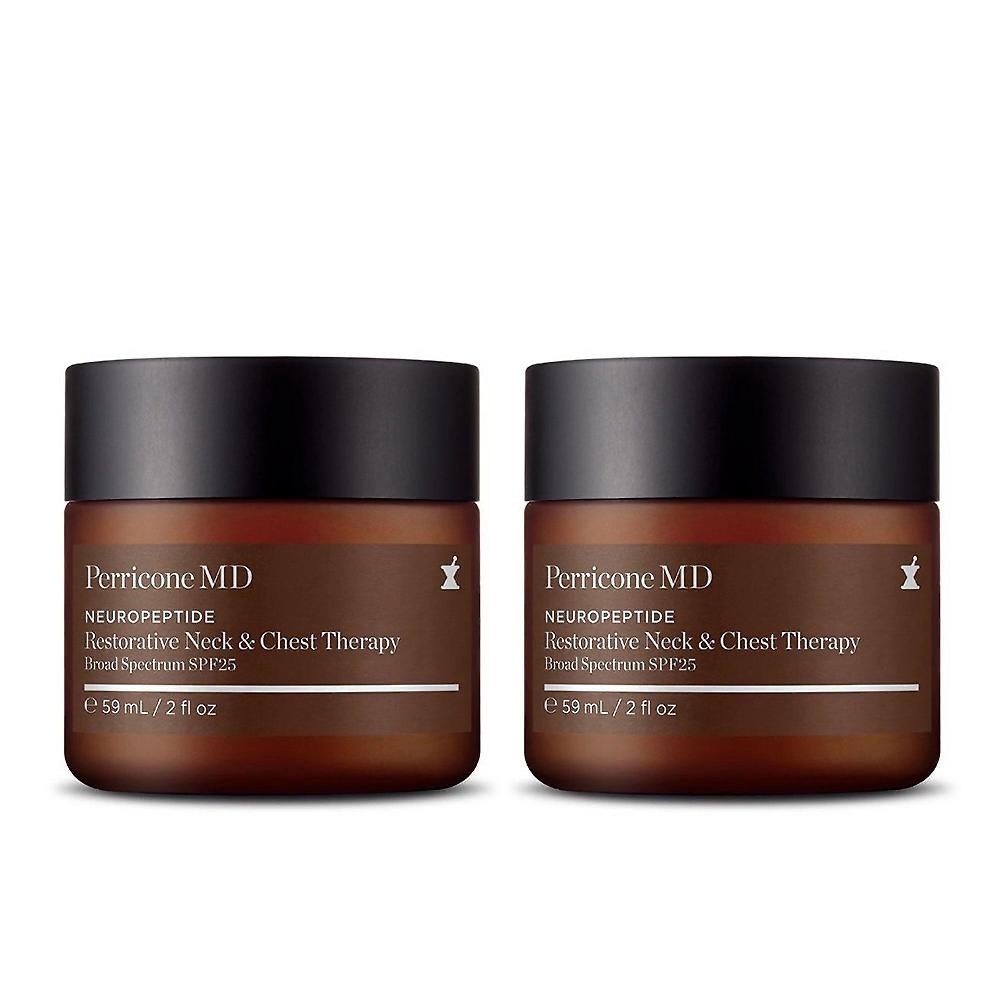 QVC Perricone MD Kit 2 creme Neuropeptide collo e décolleté