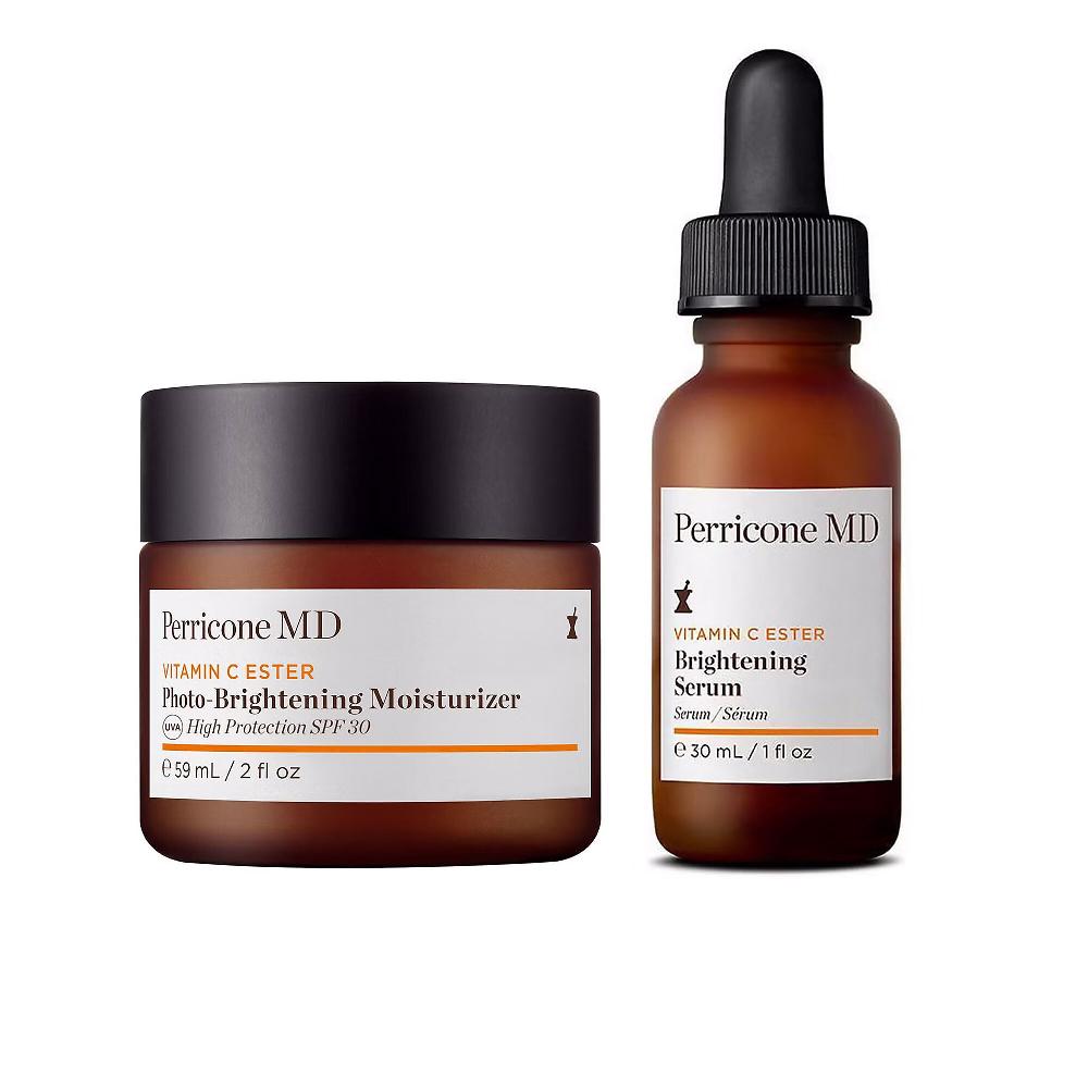 QVC Perricone MD Vitamin C Ester: siero illuminante e crema idratante
