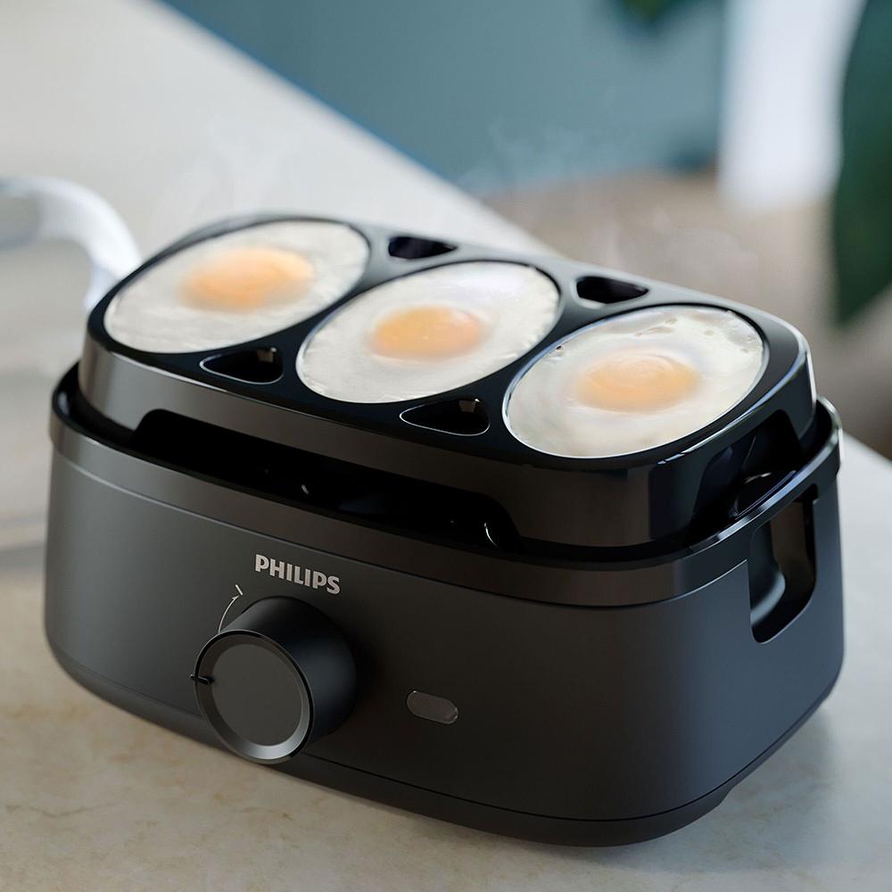 QVC Philips Cuoci uova Serie 3000 con accessori HD9137/90