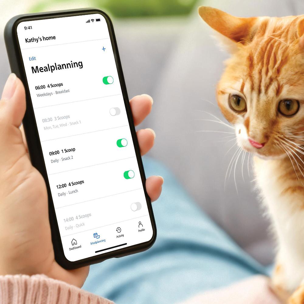 QVC Philips Distributore Automatico Crocchette Programmabile