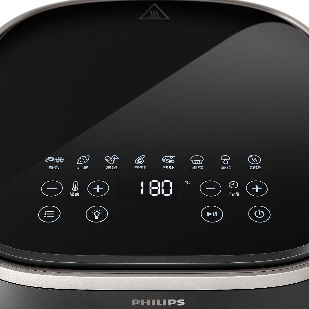 QVC Philips Friggitrice Ad Aria Airfryer XL HD9257/80 Con Finestra