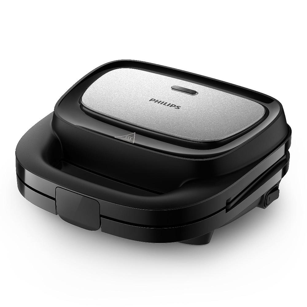 QVC Philips HD 2350/80 Sandwich maker Serie 5000 piastre removilbili