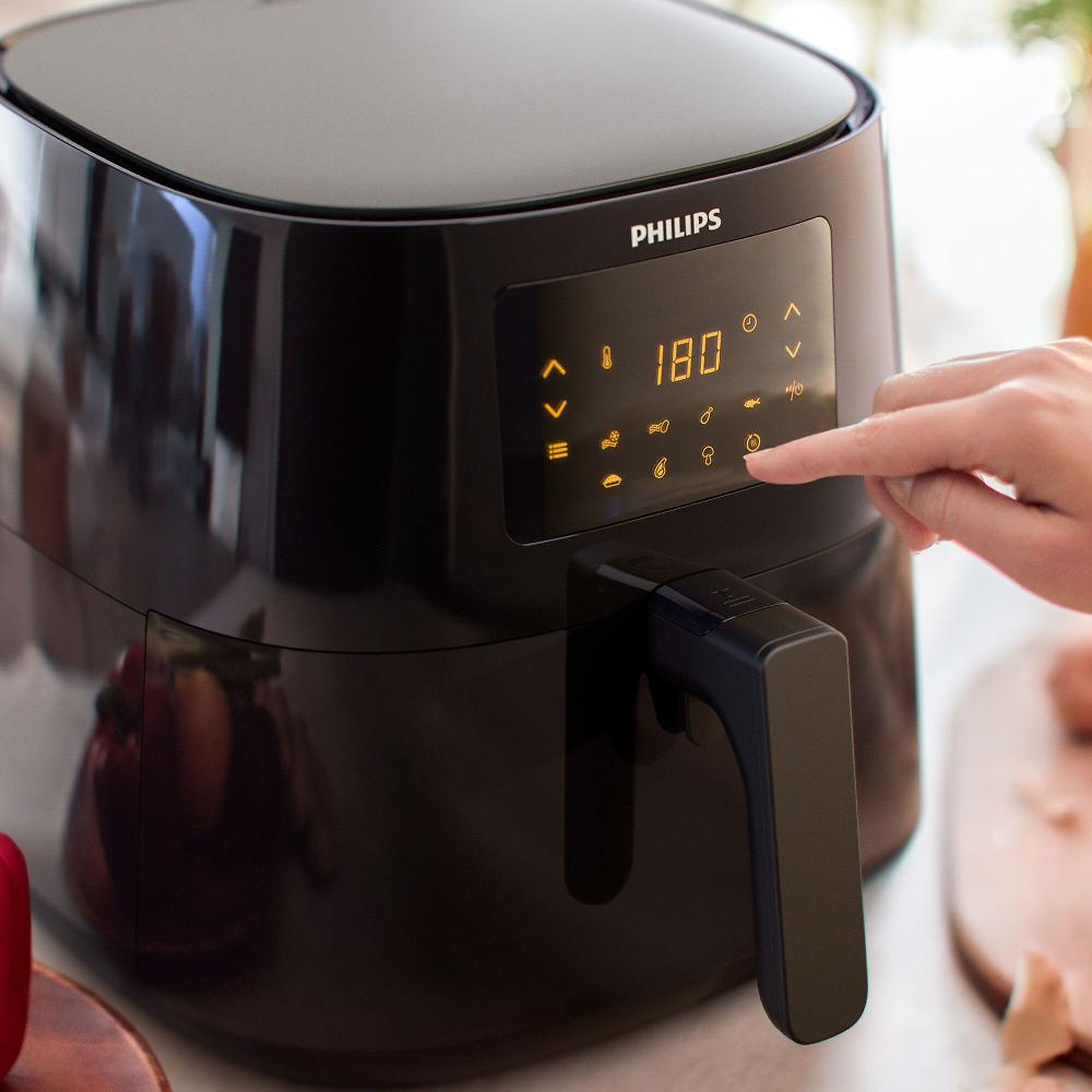QVC Philips HD9270/93 Airfryer XL Con Cestello 1 2 Kg E Teglia Da Forno