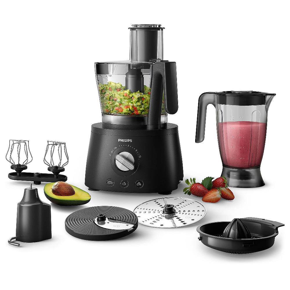 QVC Philips Robot da cucina 7000 Series HR7776/90 con accessori