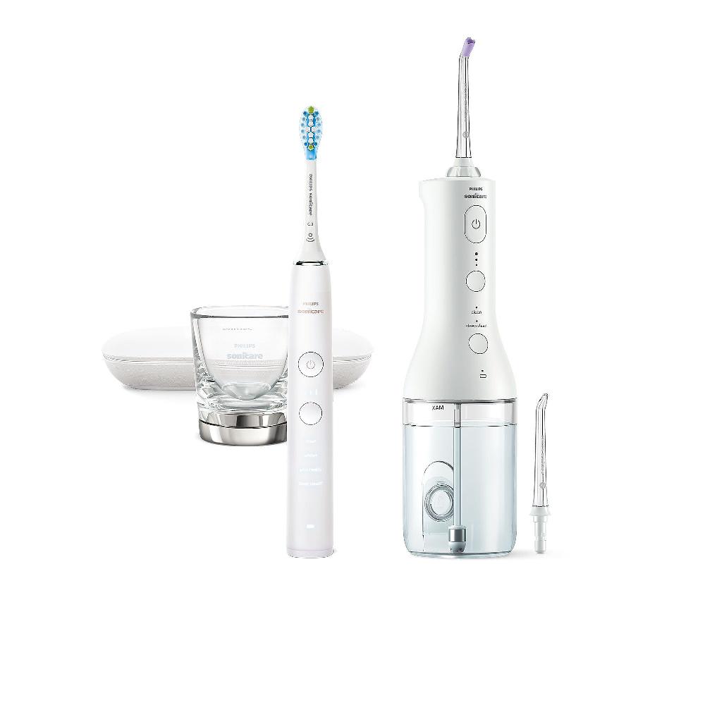 QVC Philips Spazzolino Diamond Clean e idropulsore Power Flosser