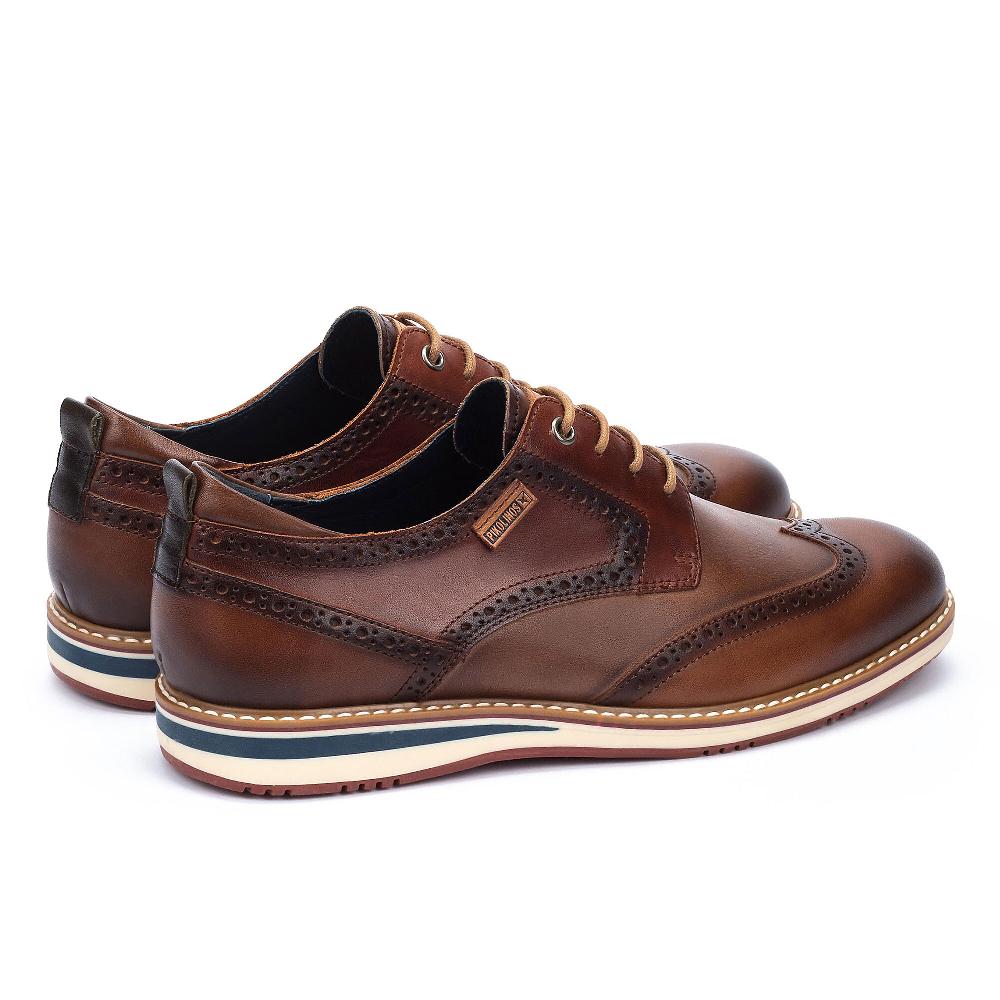 QVC Pikolinos Francesine Da Uomo In Pelle Traforata Soletta Removibile