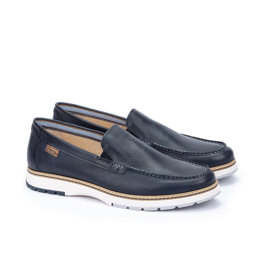 QVC Pikolinos Mocassini da uomo con inserti elastici