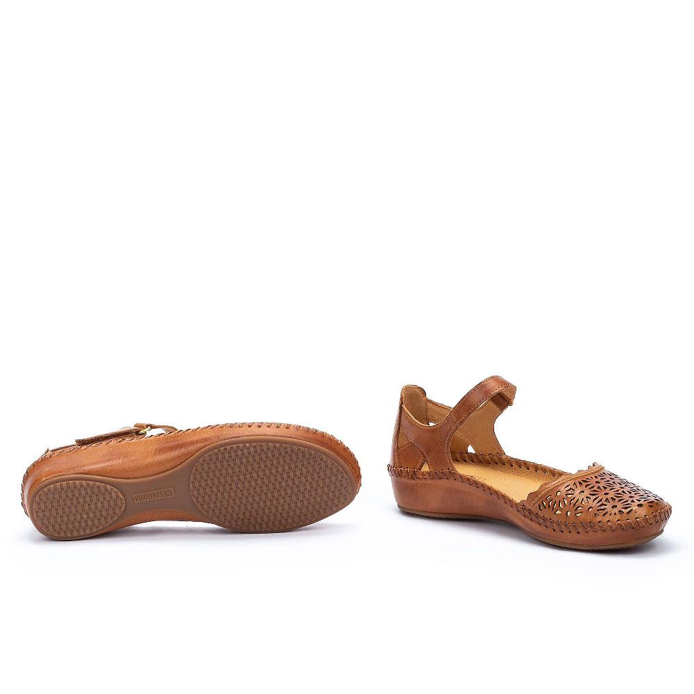 QVC Pikolinos Sandali In Pelle Con Tomaia Traforata