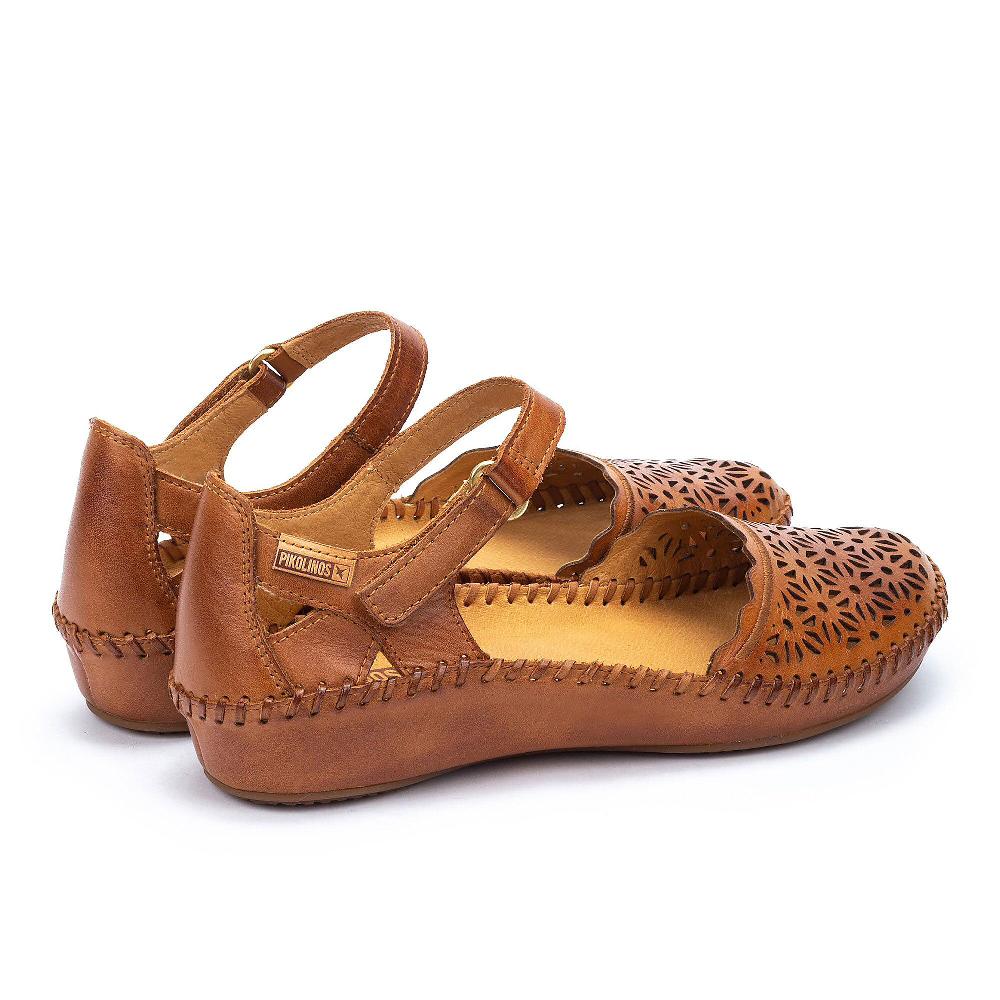 QVC Pikolinos Sandali In Pelle Con Tomaia Traforata