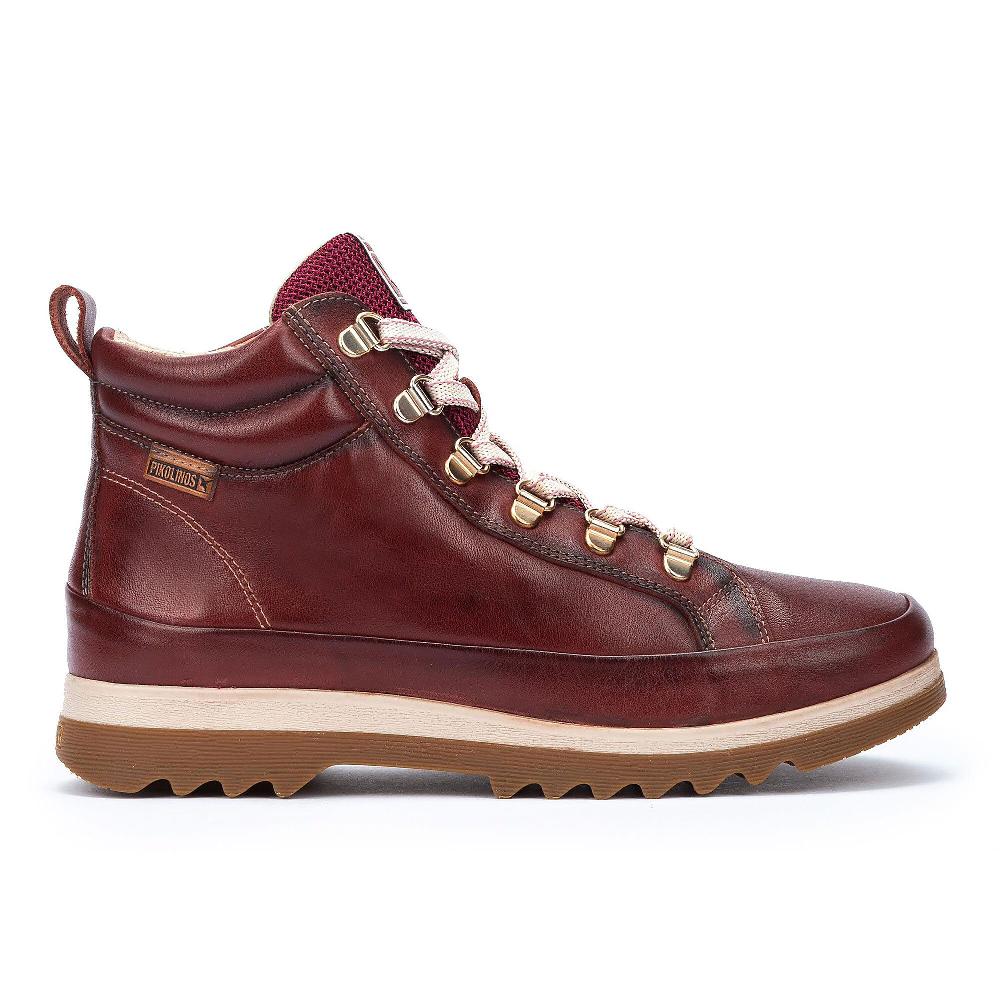 QVC Pikolinos Sivaletti Stringati In Pelle Con Suola Bicolore