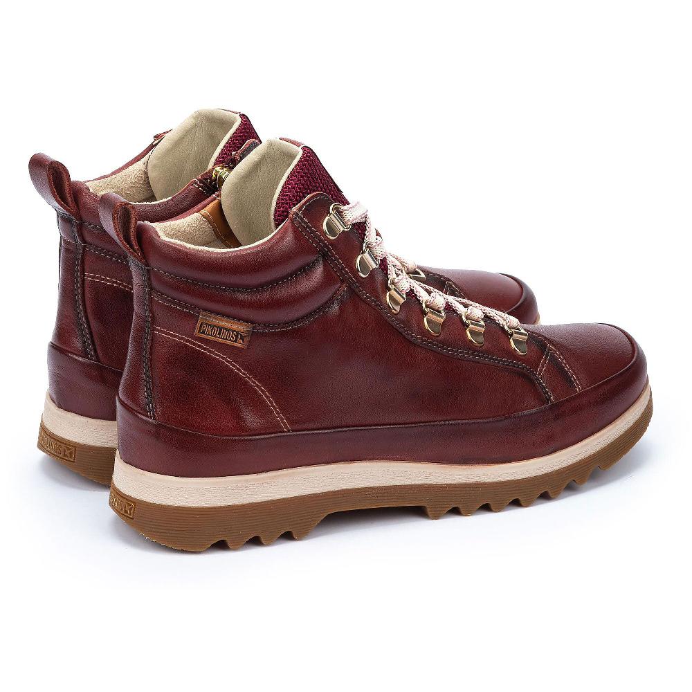 QVC Pikolinos Sivaletti Stringati In Pelle Con Suola Bicolore