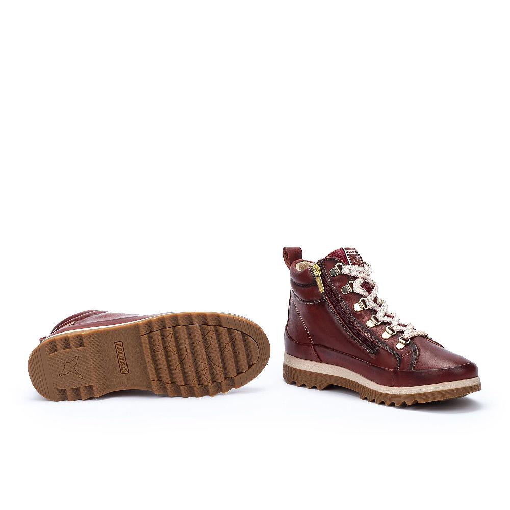 QVC Pikolinos Sivaletti Stringati In Pelle Con Suola Bicolore