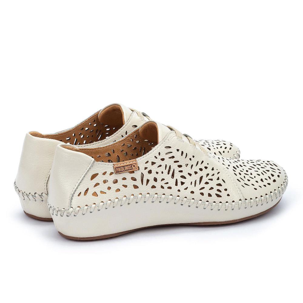 QVC Pikolinos Slip On In Pelle Traforata Con Zeppa 3 Cm