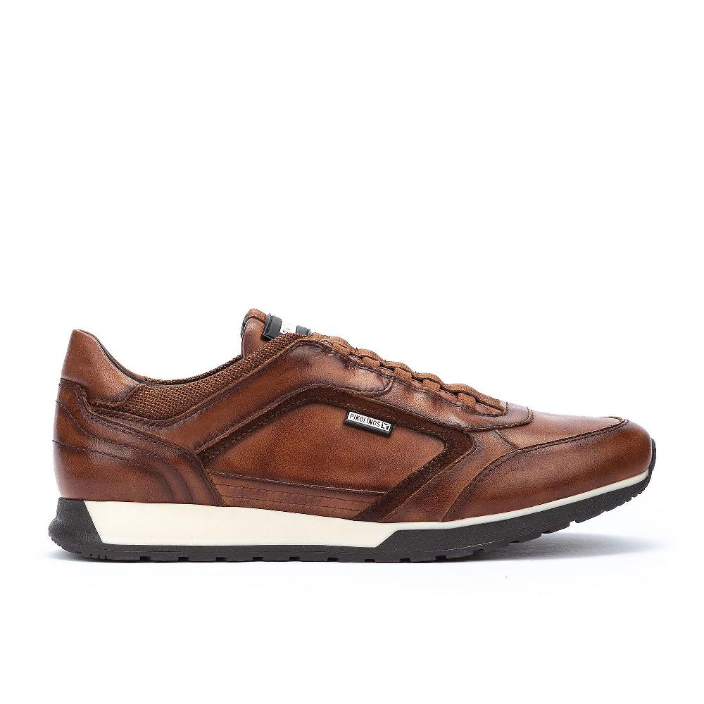 QVC Pikolinos Sneaker Da Uomo In Pelle Con Lacci Elastici E MemoryFoam