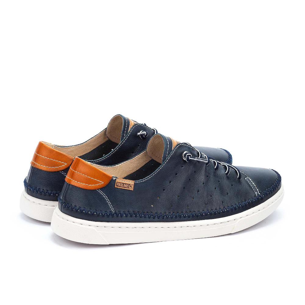 QVC Pikolinos Sneaker Da Uomo In Pelle Con Soletta Memory