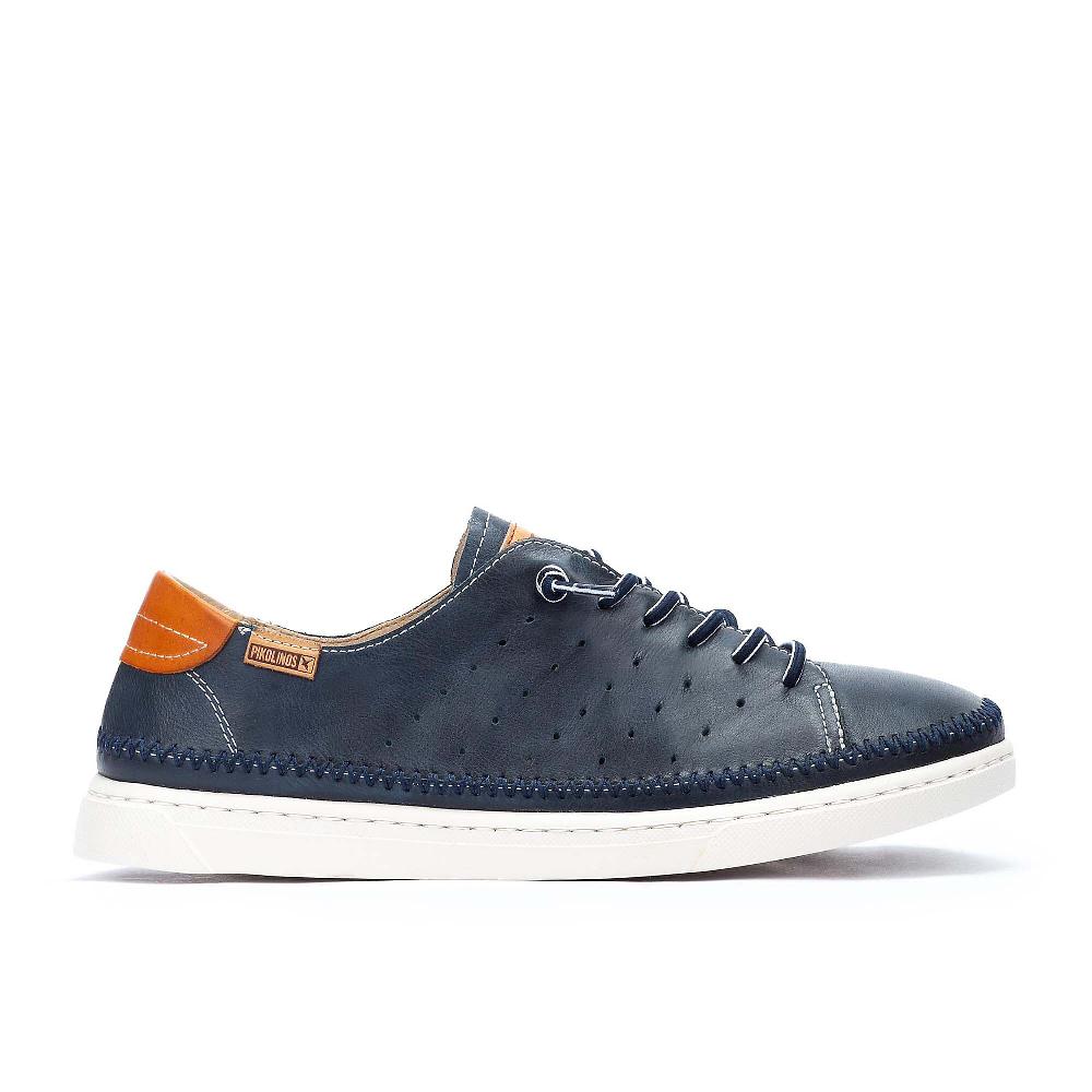 QVC Pikolinos Sneaker Da Uomo In Pelle Con Soletta Memory