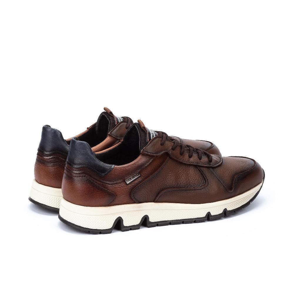 QVC Pikolinos Sneaker Da Uomo In Pelle Con Soletta Removibile