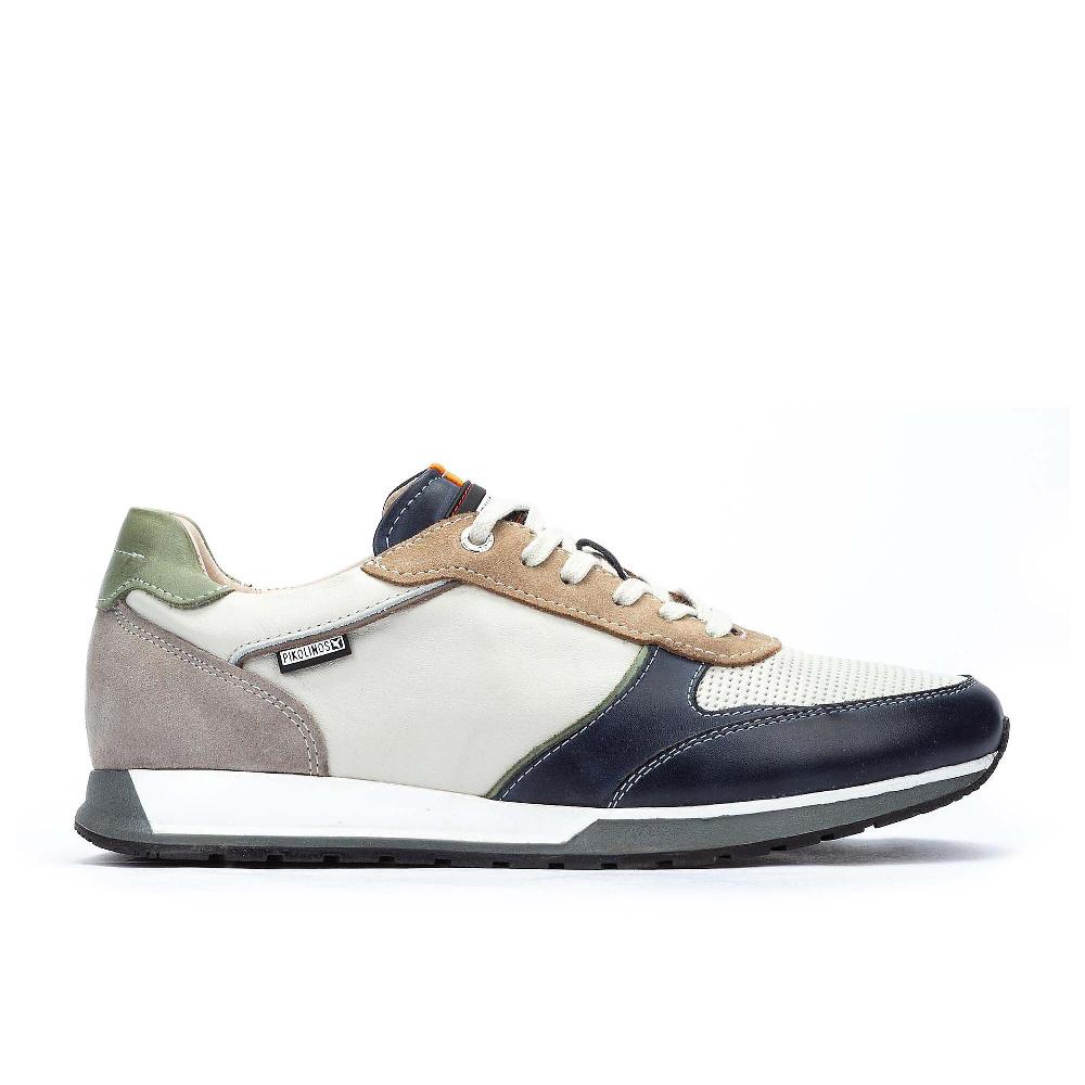 QVC Pikolinos Sneaker Da Uomo In Pelle Soletta Removibile Memory Foam