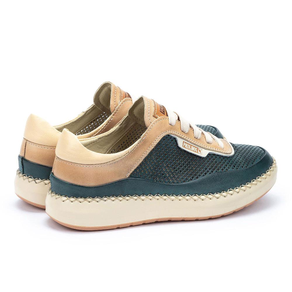 QVC Pikolinos Sneaker In Pelle Con Tomaia Traforata