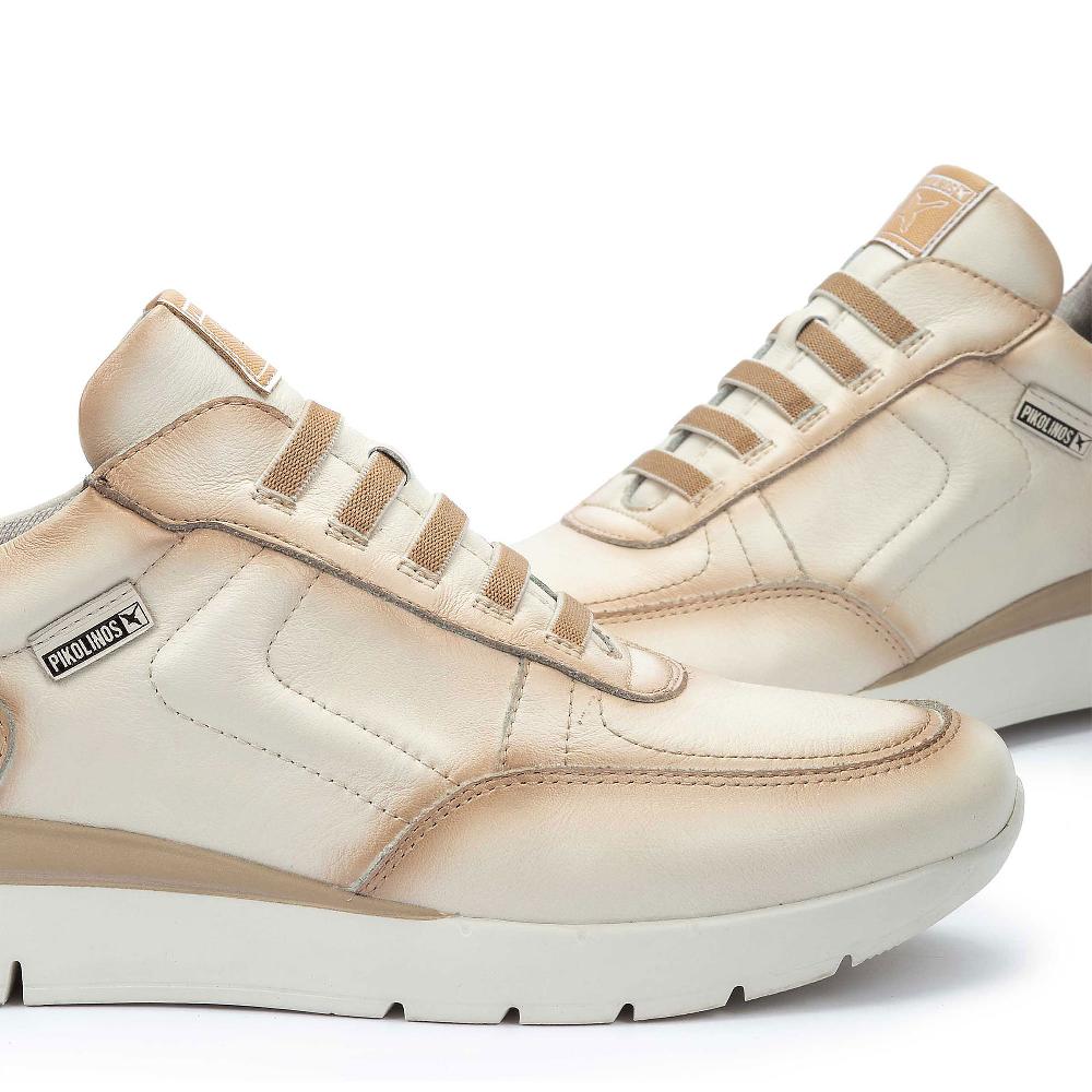 QVC Pikolinos Sneakers In Pelle Con Inserti A Contrasto