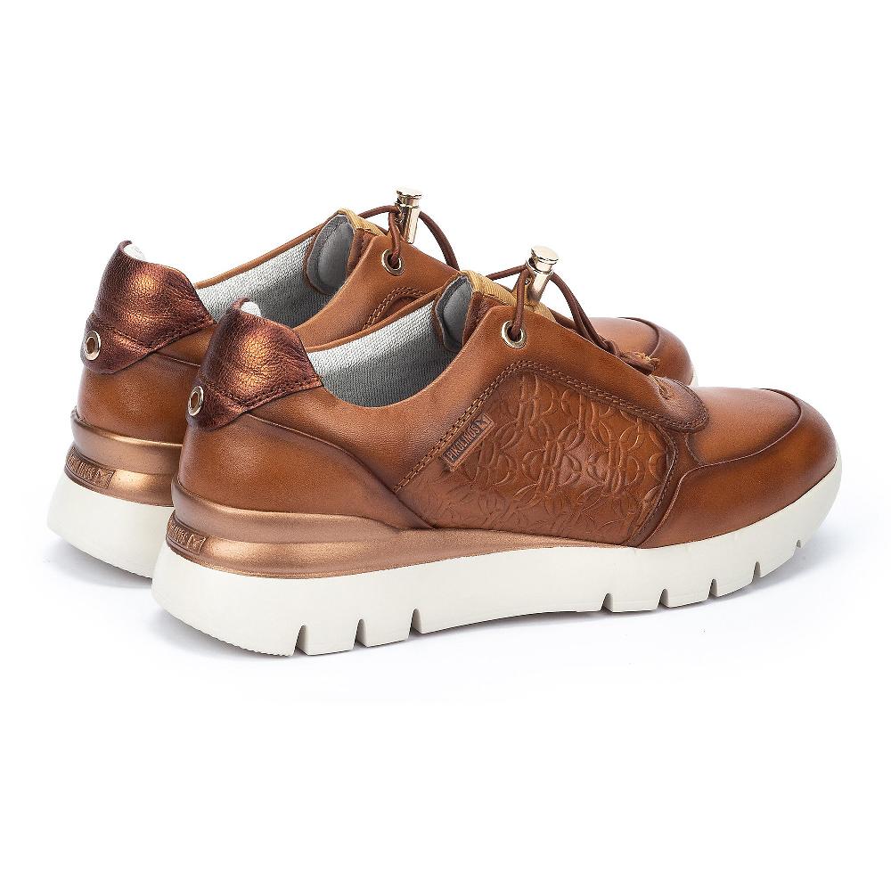 QVC Pikolinos Sneakers In Pelle Con Lacci Elastici E Soletta Memory Foam
