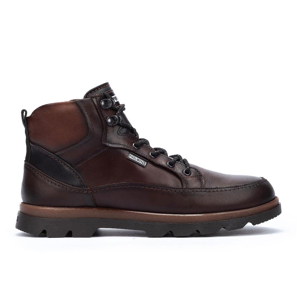 QVC Pikolinos Stivaletti Da Uomo Stringati In Pelle Soletta Removibile