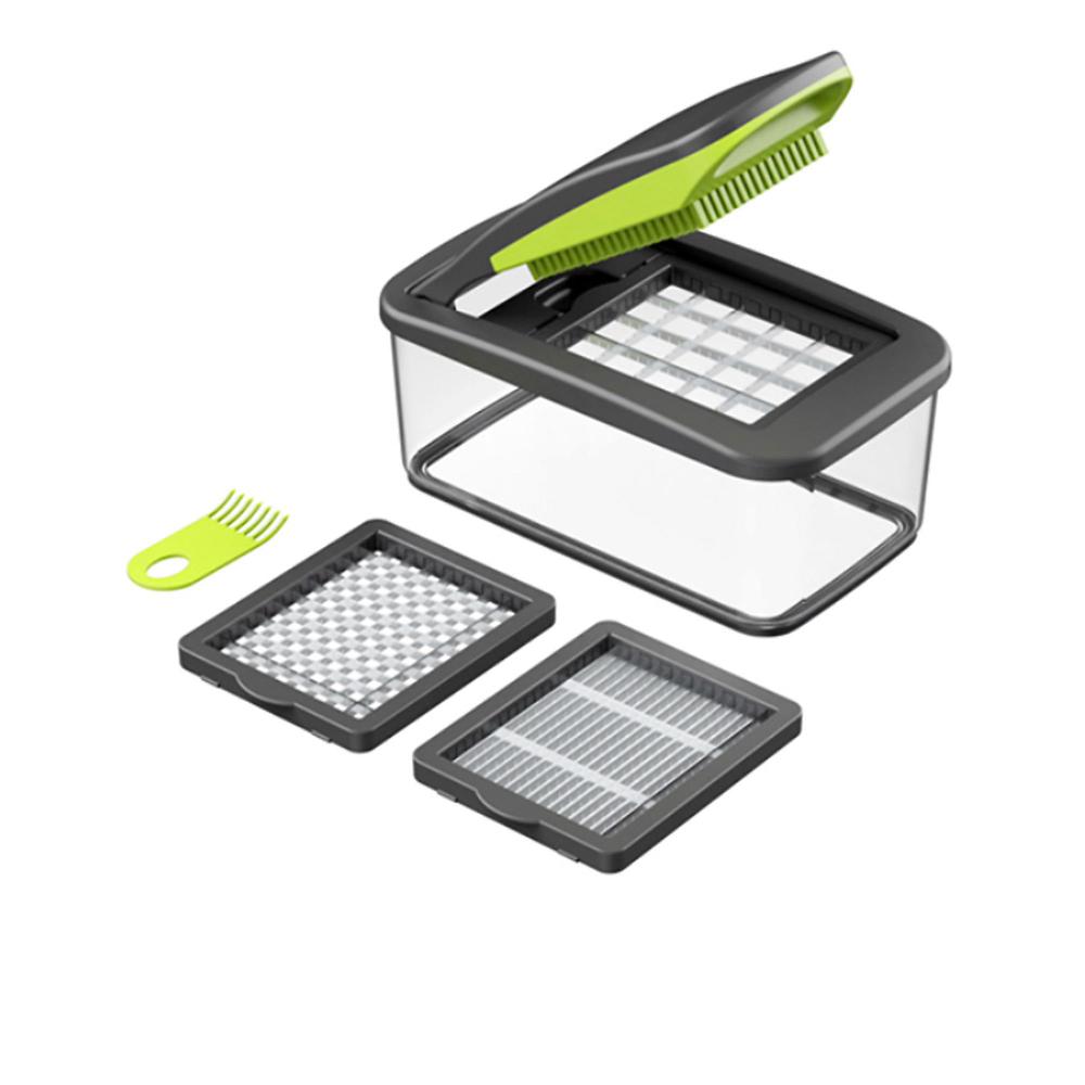 QVC Piranha Peeler Classy Cutter: affetta sminuzza trita con 3 lame
