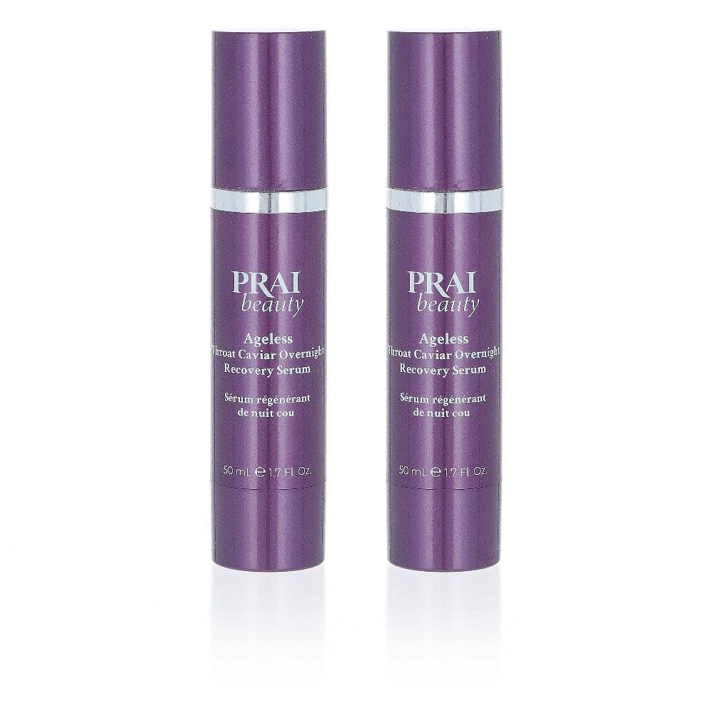 QVC PRAI Kit 2 sieri notte per il collo Ageless Caviar