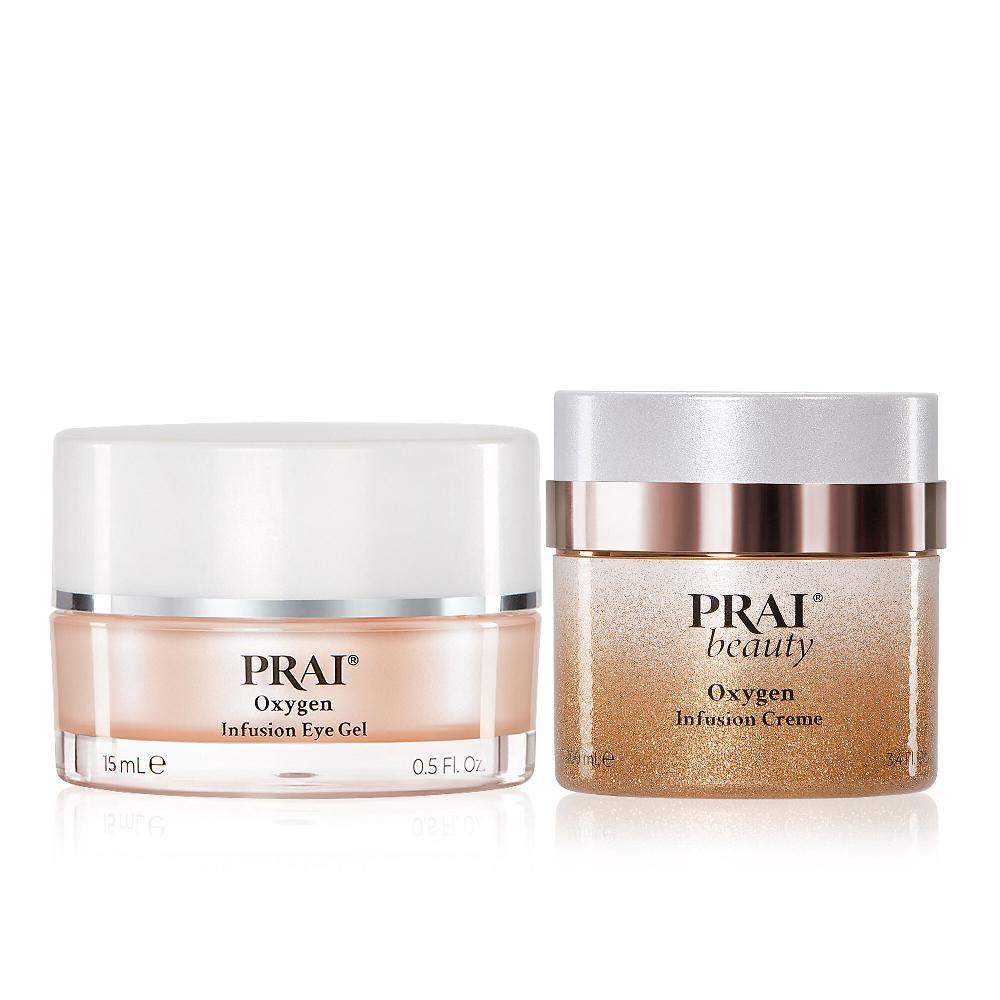 QVC PRAI Oxygen Infusion Duo: Crema Idratante E Contorno Occhi