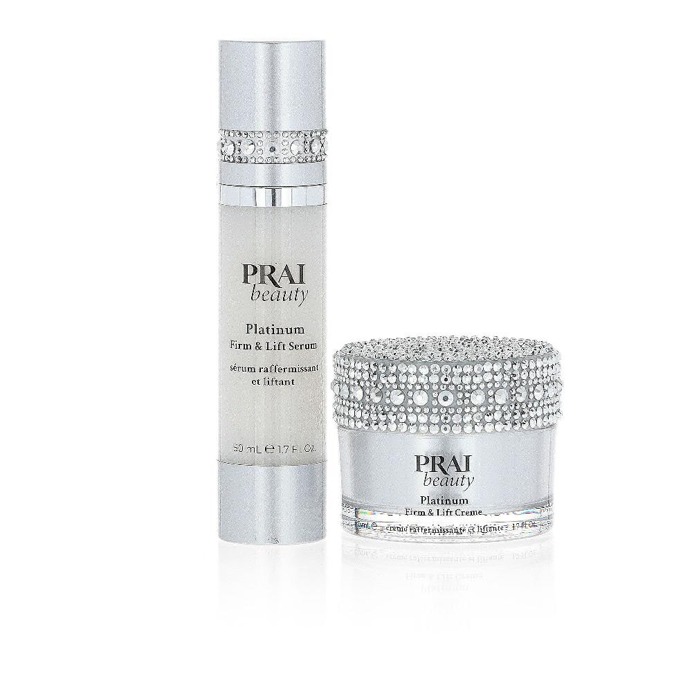 QVC PRAI Platinum Firm&Lift siero e crema rassodanti