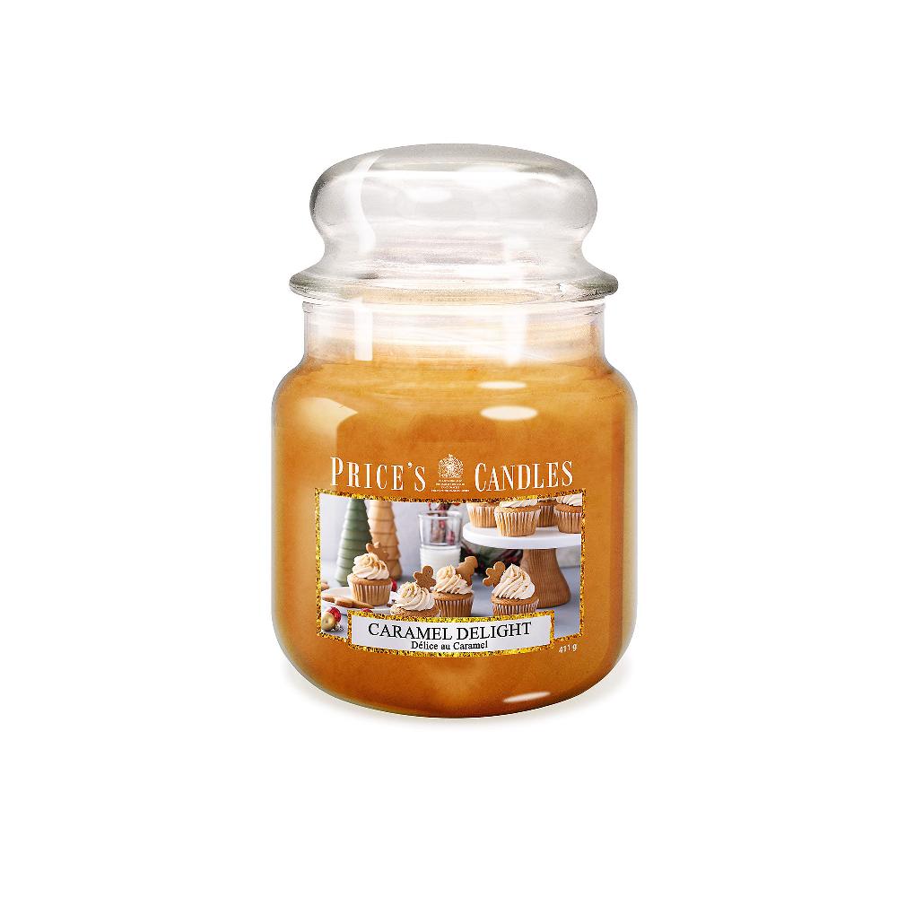 QVC Price's Candles Caramel Delight Set 6 Candele In Diversi Formati