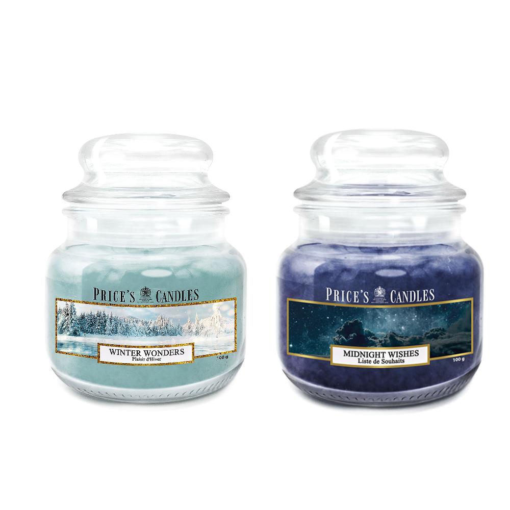 QVC Price's Candles Set 6 Candele Fragranze Assortite In Giara Piccola