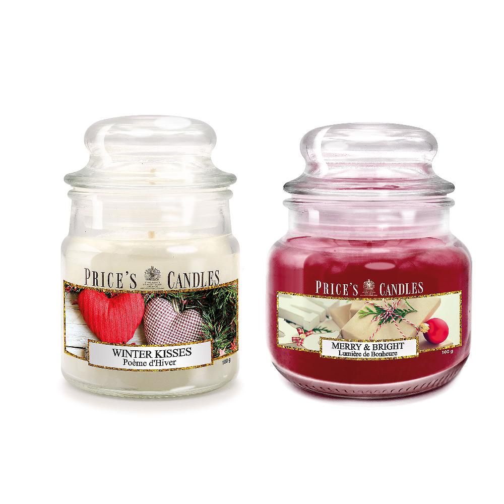 QVC Price's Candles Set 6 Candele Fragranze Assortite In Giara Piccola