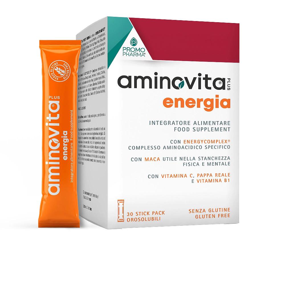 QVC PromoPharma Aminovita Plus Energia integratore alimentare (30 stick)
