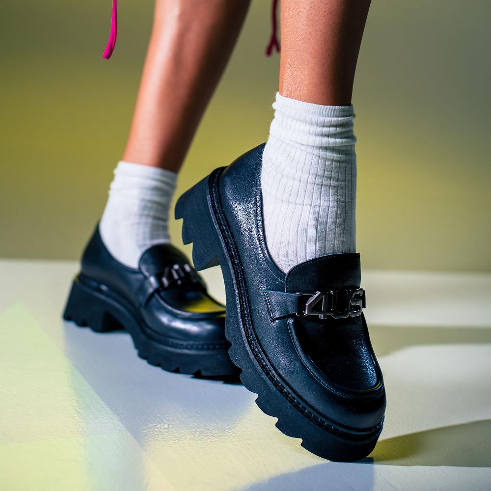 QVC 4us Paciotti Mocassini In Pelle Con Morsetto