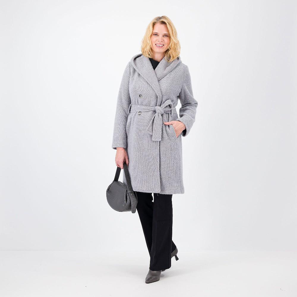 QVC A*dela Cappotto a vestaglia con cappuccio
