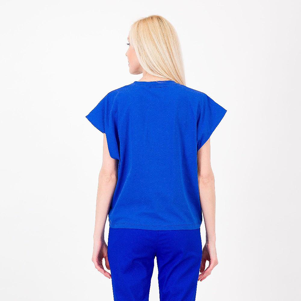 QVC A*dela T-shirt In Jersey Con Tasca Fantasia