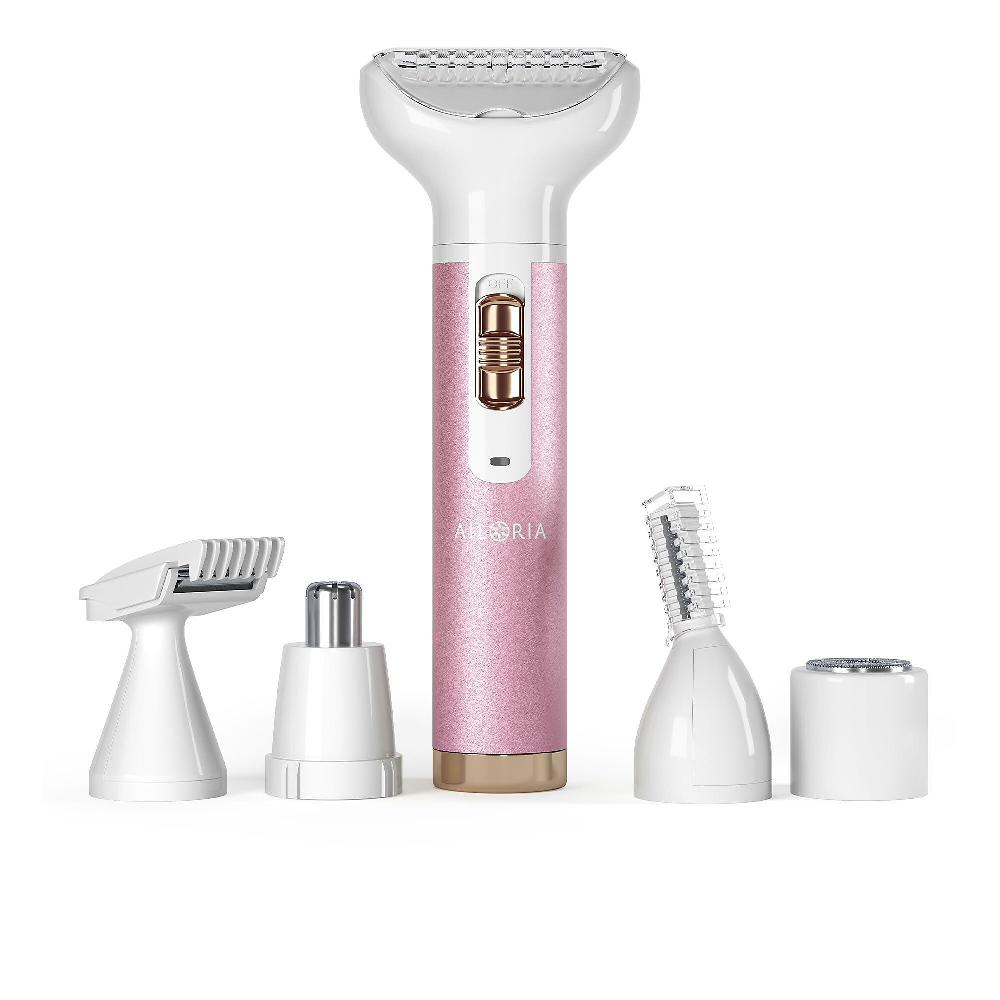 QVC AILORIA Rasoio Evapore multifunzione + 5 testine