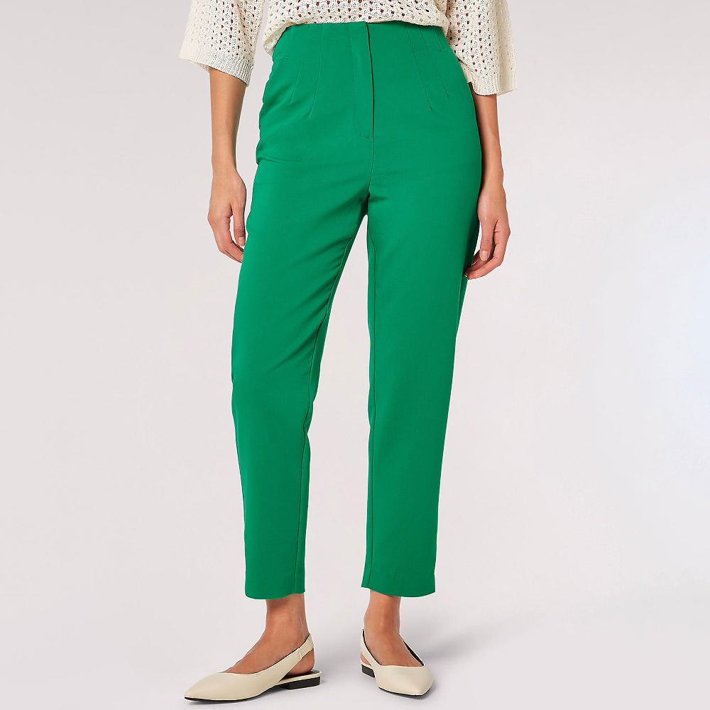 QVC APRICOT Pantaloni lunghi a sigaretta con pince