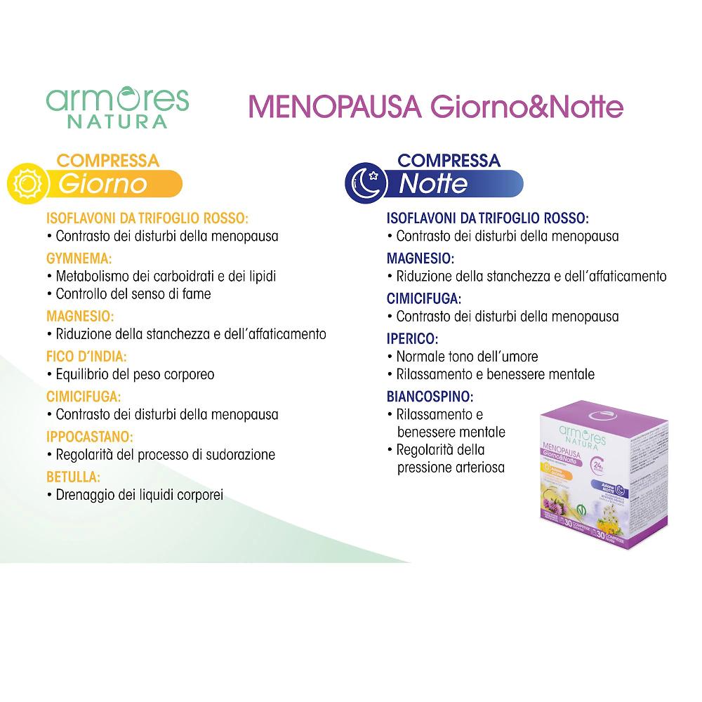 QVC Armores Menopausa 30+30cpr Giorno & Notte