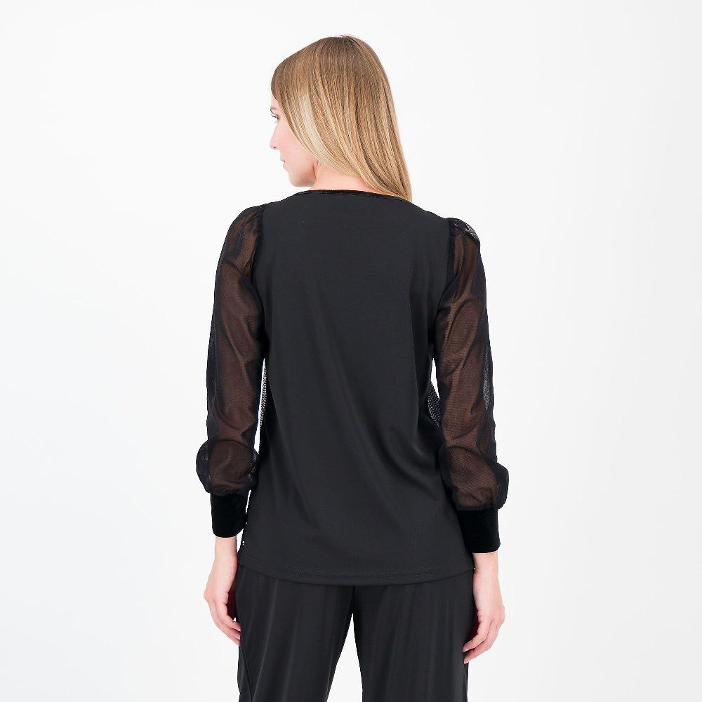 QVC Bianca Della Torre Maglia Con Paillettes