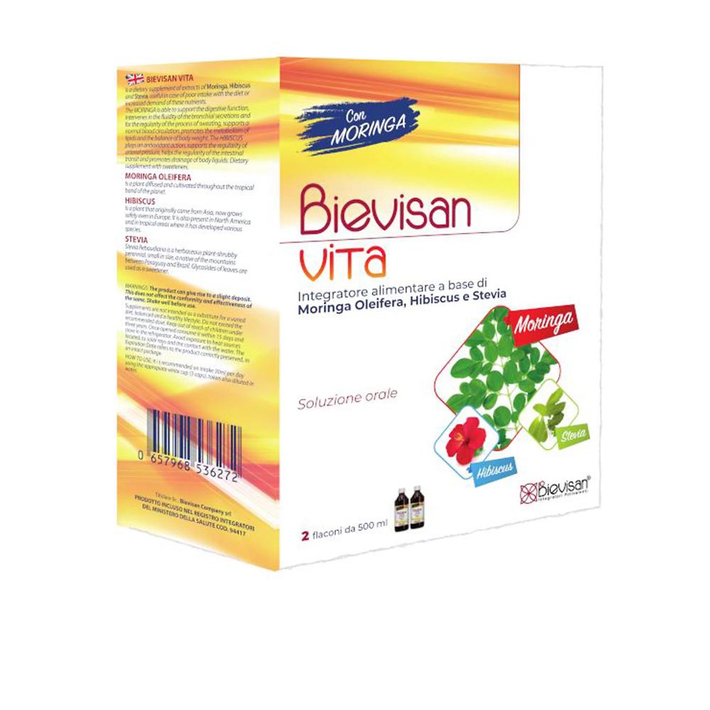 QVC Bievisan Vita 2x500ml Int. Al. Con Moringa