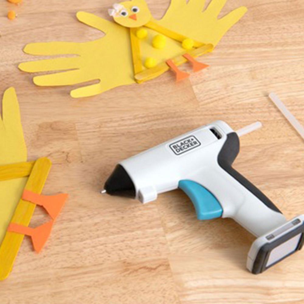 QVC Black+Decker Pistola incollatrice cordless