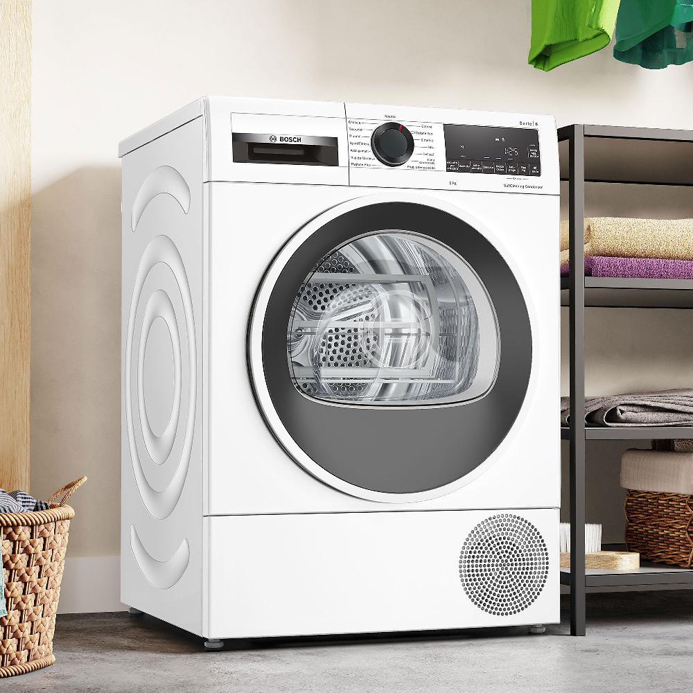 QVC Bosch Asciugatrice a pompa di calore 9 kg