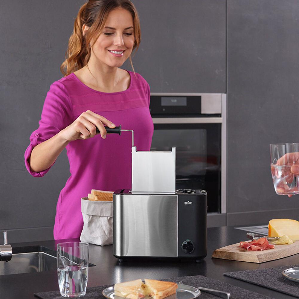 QVC Braun HT5015 ID Breakfast Collection Tostapane