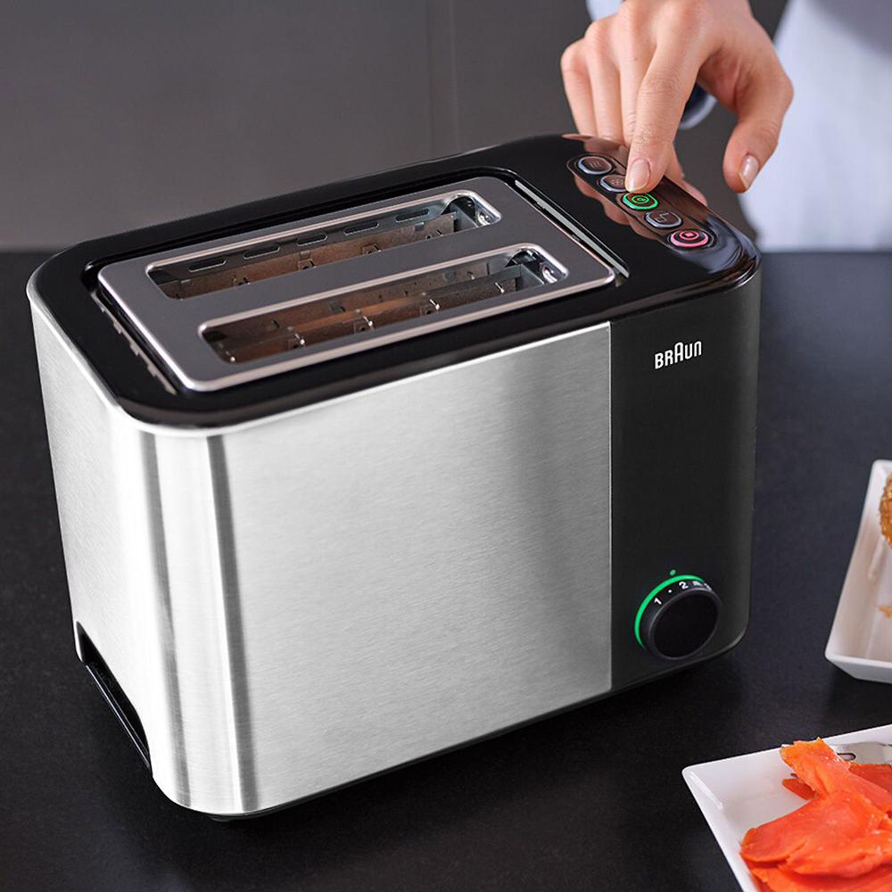 QVC Braun HT5015 ID Breakfast Collection Tostapane
