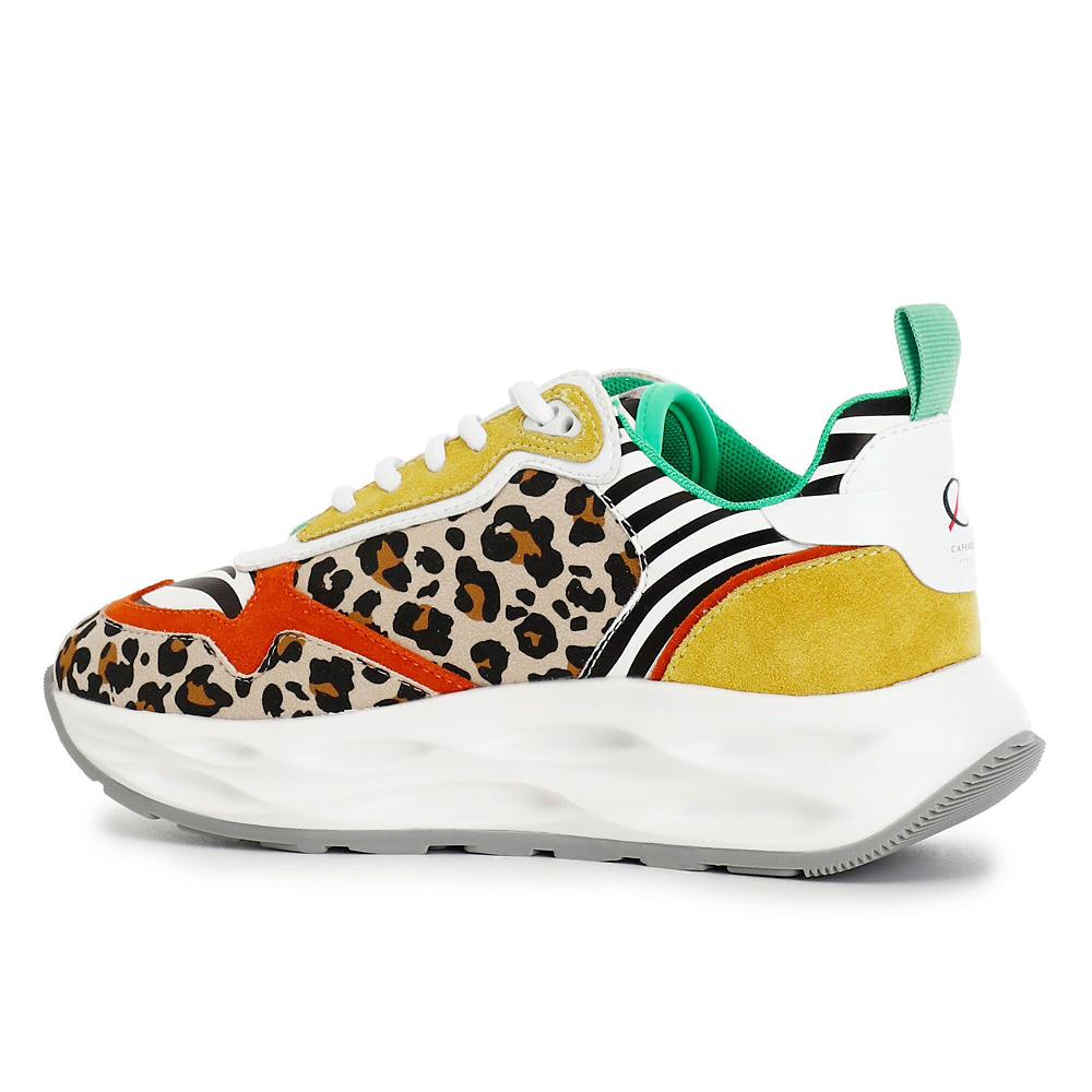 QVC Cafè Noir Sneakers Stringate Patchwork