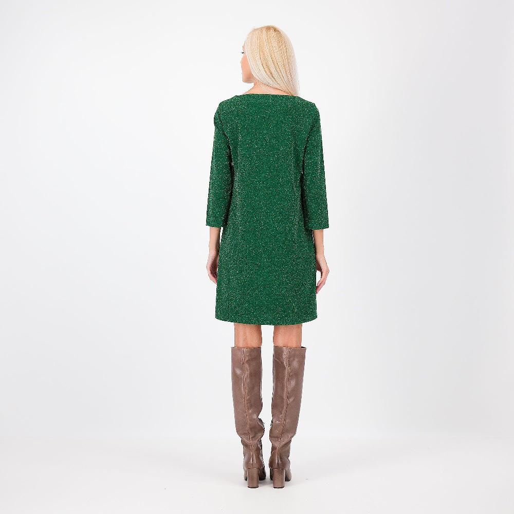 QVC Caterina Lancini Abito A Tubino In Maglia Lamé